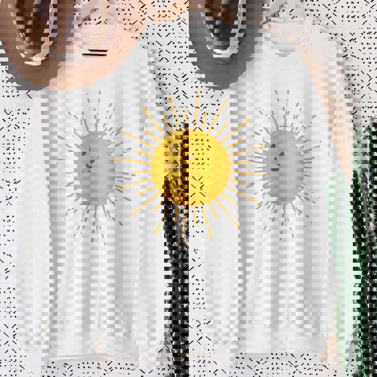 サンシャイン 晴れ 太陽 スウェットシャツ 年配の女性への贈り物