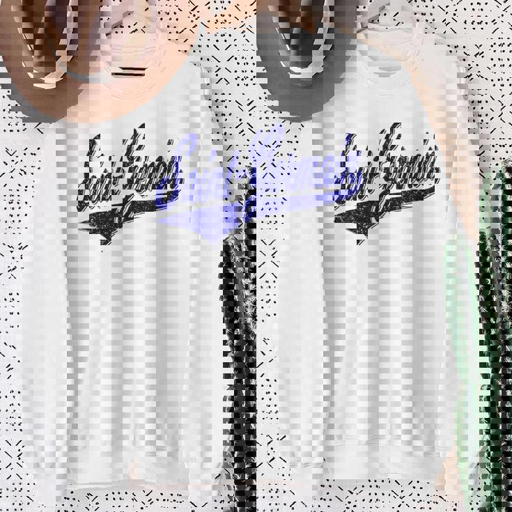 サンジェルマン バーシティ スクリプト クラシック スポーツ ジャージ スウェットシャツ 年配の女性への贈り物