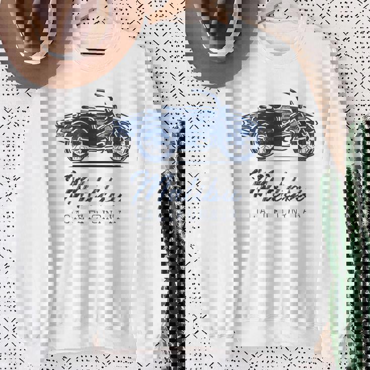 サーファーサーフスポット マリブ、カリフォルニア スウェットシャツ 年配の女性への贈り物