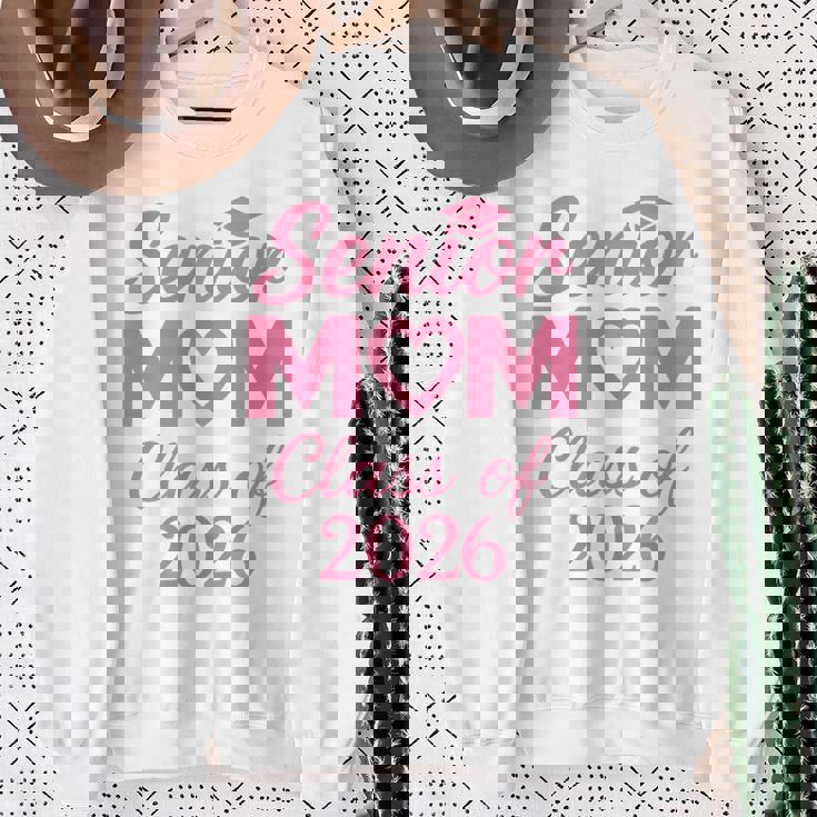 シニアママクラス 2026年 ピンク プラウド 卒業 母 卒業 長袖tシャツ スウェットシャツ 年配の女性への贈り物
