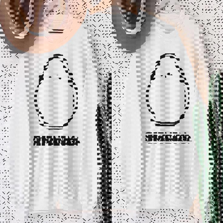 シマエナガ 北海道 雪の妖精 可愛い もふもふ スウェットシャツ 年配の女性への贈り物