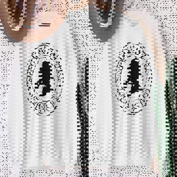 シャーロック・ホームズ 名言 221B ベーカー 聖英国探偵 スウェットシャツ 年配の女性への贈り物