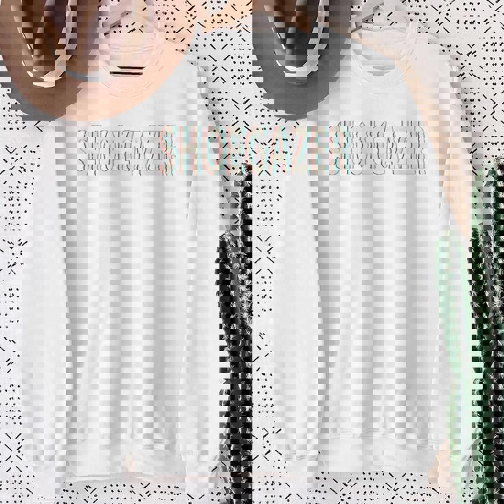 シューゲイザーグリッチー スウェットシャツ 年配の女性への贈り物