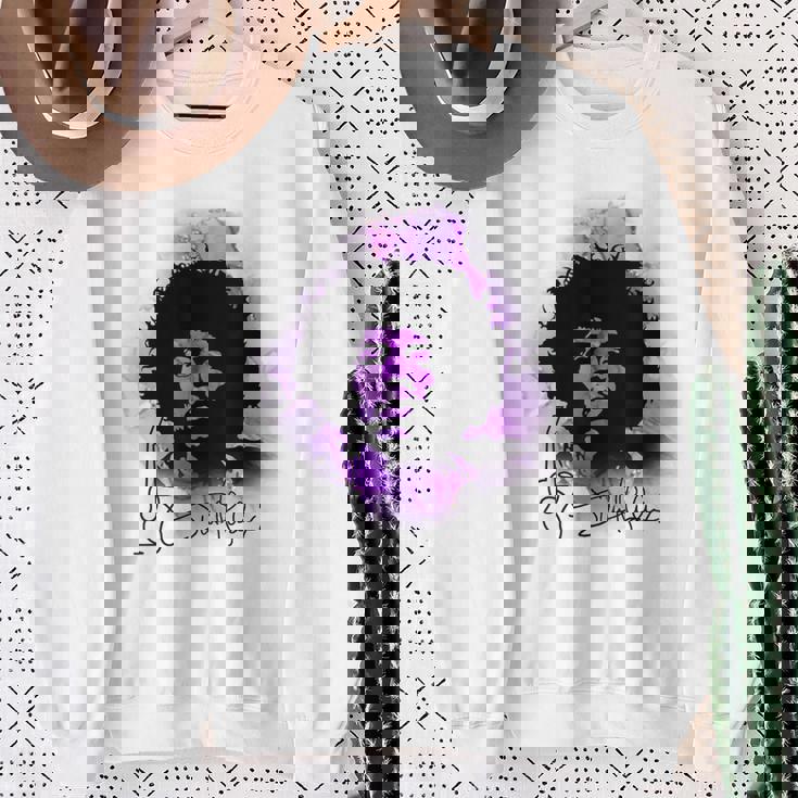 ジミヘンドリックス_001 スウェットシャツ 年配の女性への贈り物