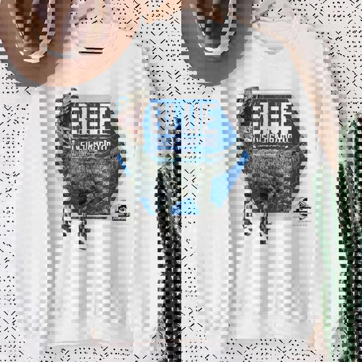 ジュラシック・ワールド Blue Data スウェットシャツ 年配の女性への贈り物