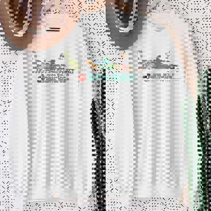 ジュラシック・ワールド Loose Illust スウェットシャツ 年配の女性への贈り物