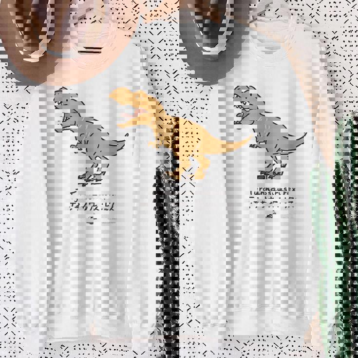 ジュラシック・ワールド Tyrannosaurus Rex Loose Illust スウェットシャツ 年配の女性への贈り物