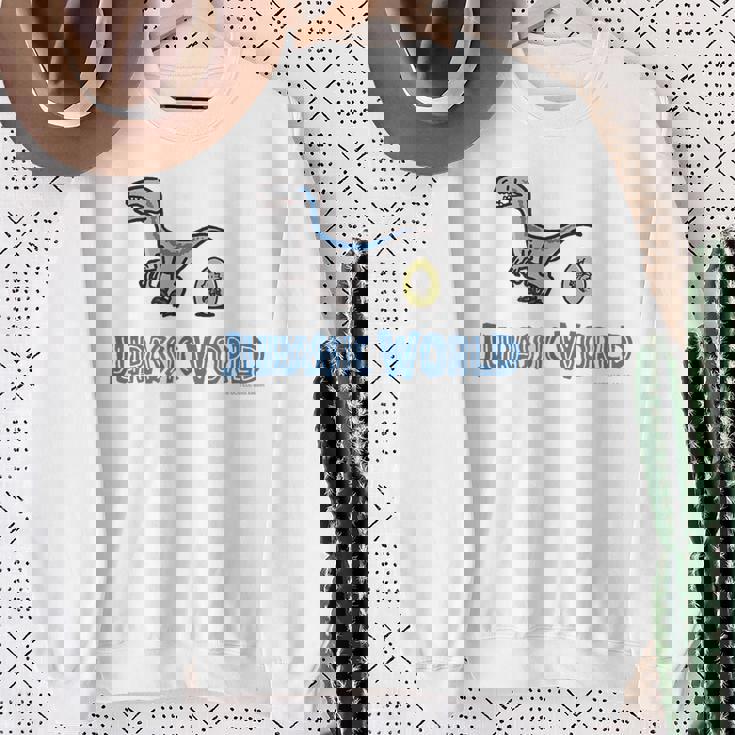 ジュラシック・ワールド ラプトル Loose Illust スウェットシャツ 年配の女性への贈り物