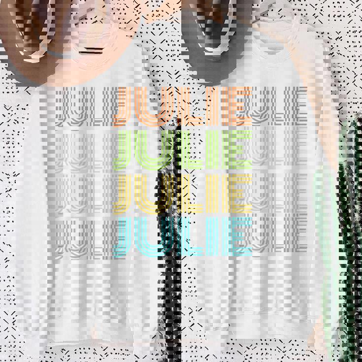 ジュリーという名前の人に代わってジュリー 長袖tシャツ スウェットシャツ 年配の女性への贈り物