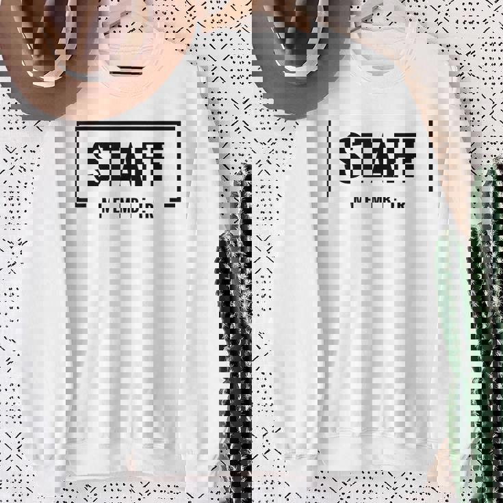 スタッフメンバーアソシエイトチーム スウェットシャツ 年配の女性への贈り物