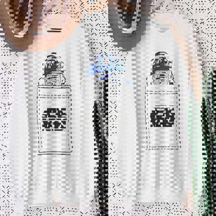 スターウォーズ R2-D2 ロゴポケット スウェットシャツ 年配の女性への贈り物