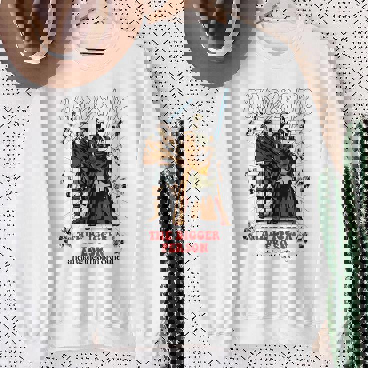 スター・ウォーズ クラシック テイク・ザ・ハイグラウンド アナキン&オビワン スウェットシャツ 年配の女性への贈り物