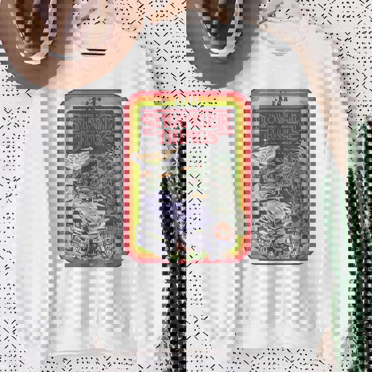 ストレンジャー・シングス コミック プロモ パレス アーケード2 ファン 記念品 スウェットシャツ 年配の女性への贈り物