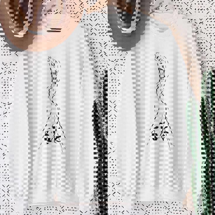 スペインのダンサーフラメンコダンサーオレ スウェットシャツ 年配の女性への贈り物