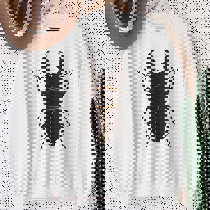 スマトラオオヒラタクワガタ _昆虫_クワガタ スウェットシャツ 年配の女性への贈り物