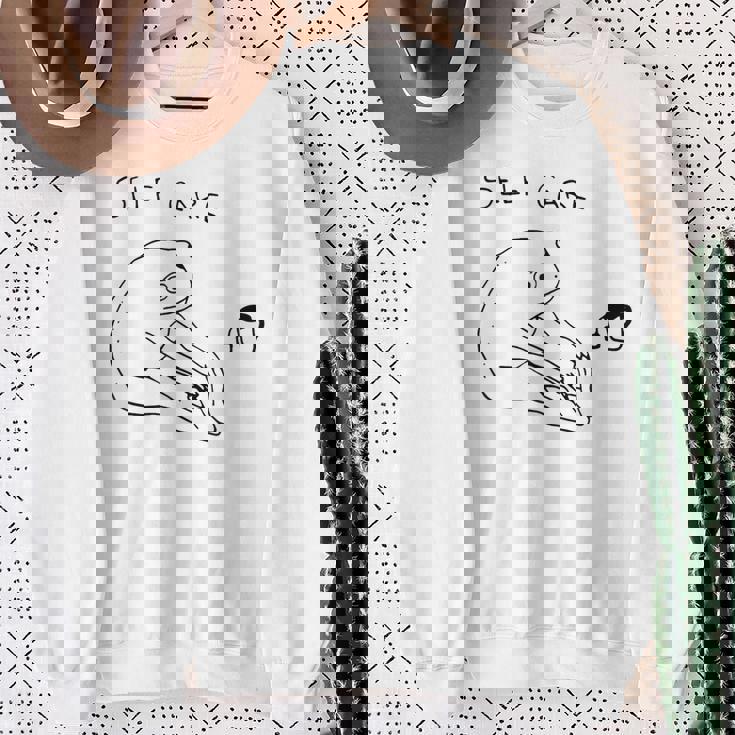 セルフケア カエル スウェットシャツ 年配の女性への贈り物