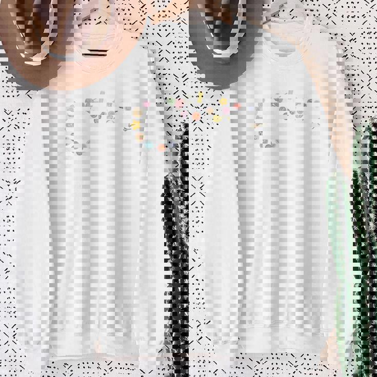 ソーイング タンポポ 花 キルティング 糸 編み物 工芸 長袖tシャツ スウェットシャツ 年配の女性への贈り物