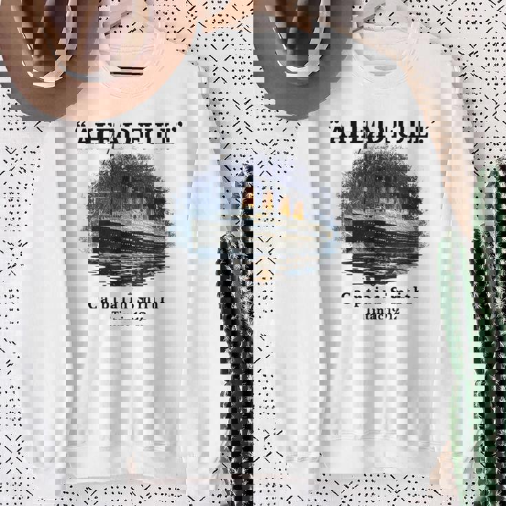 タイタニック・アヘッド フルクルーズ船 キャプテン・スミス 1912 タイタニック スウェットシャツ 年配の女性への贈り物