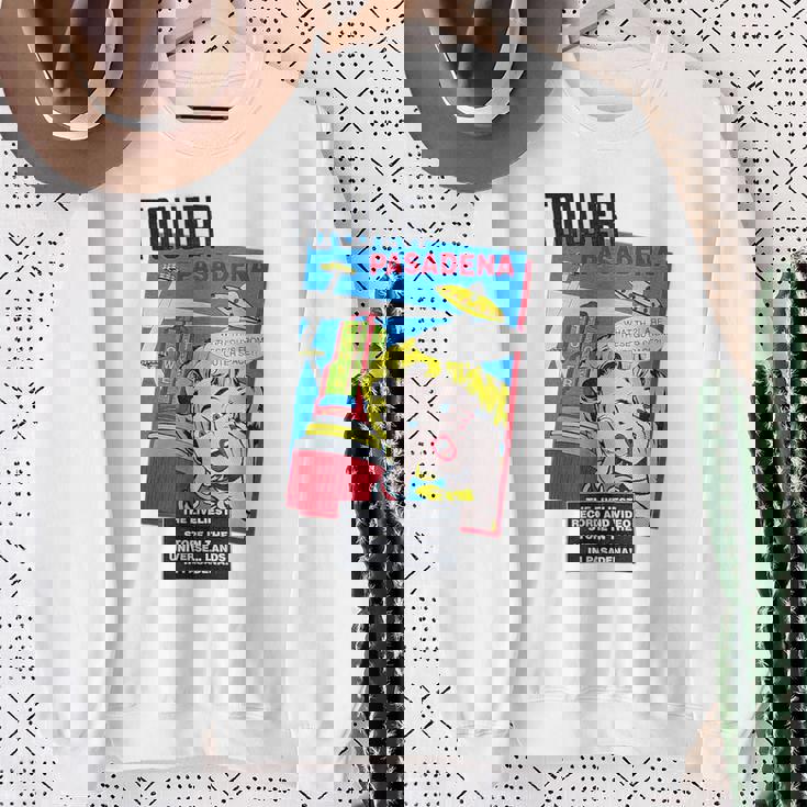 タワーレコード パサデナ レトロ ヴィンテージ 音楽 スウェットシャツ 年配の女性への贈り物