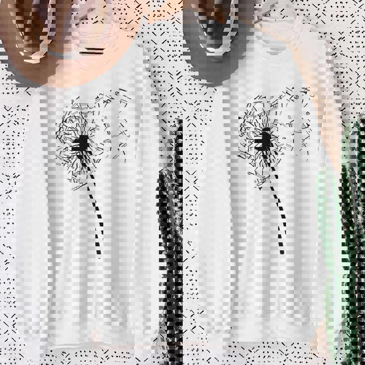 タンポポ トロンボーンシャツ トロンボニスト用 スウェットシャツ 年配の女性への贈り物