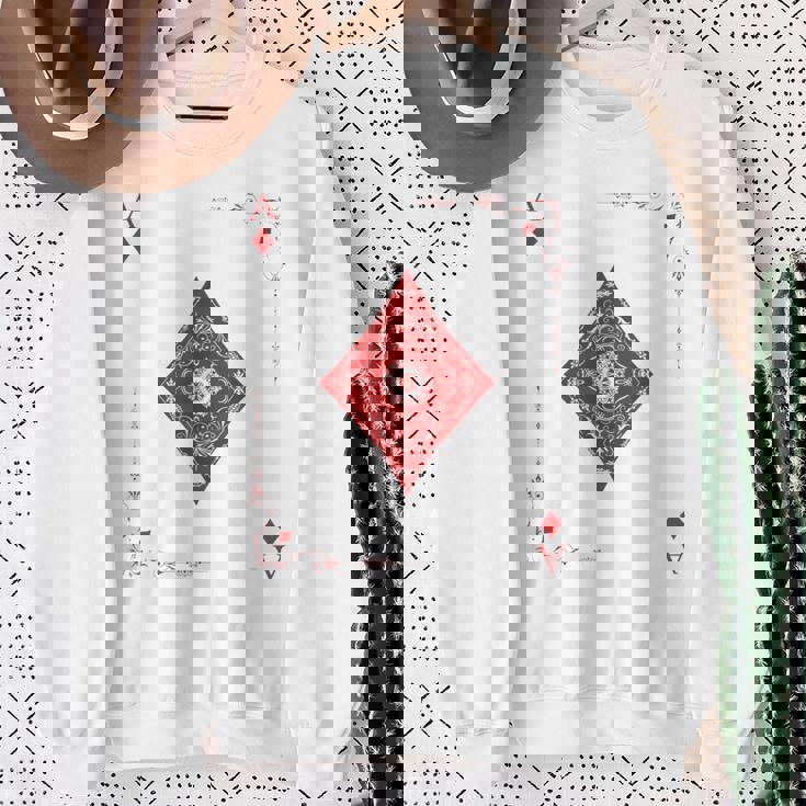 ダイヤのエース トランプ スウェットシャツ 年配の女性への贈り物