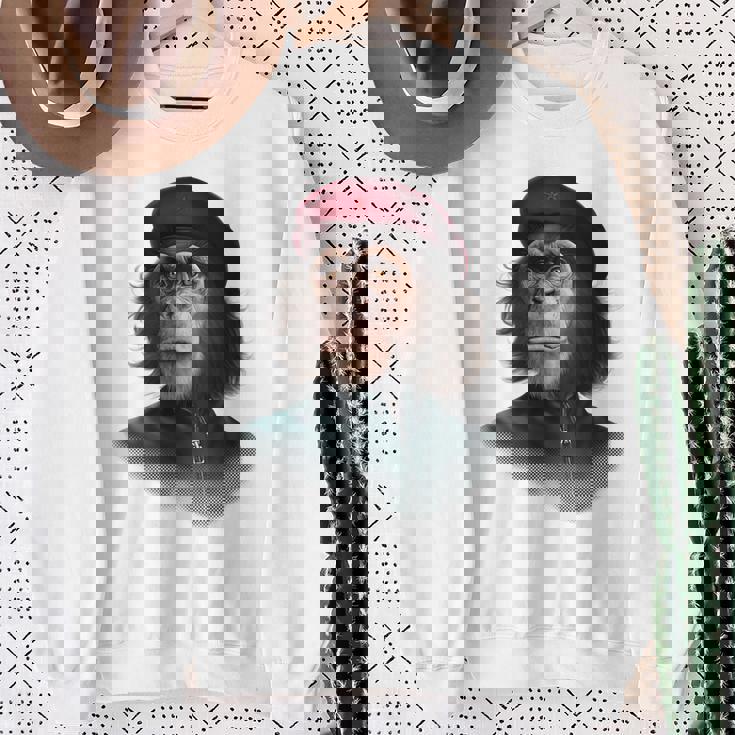 チェ ゲバラ チンパンジー スウェットシャツ 年配の女性への贈り物