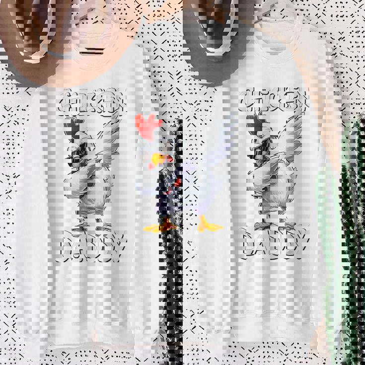 チキン パパ ニワトリ 父 チキン ジャンパー 農家 父の日 スウェットシャツ 年配の女性への贈り物