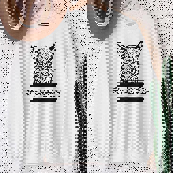 チベットスナギツネ 面白い スウェットシャツ 年配の女性への贈り物