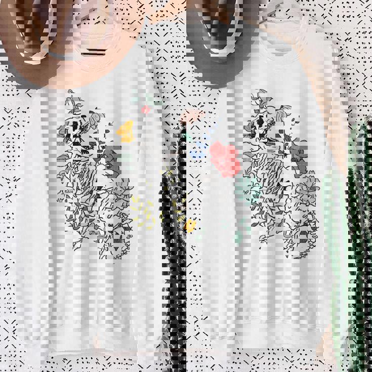 ティラノサウルス 恐竜 骨格 化石 古生物学 スウェットシャツ 年配の女性への贈り物