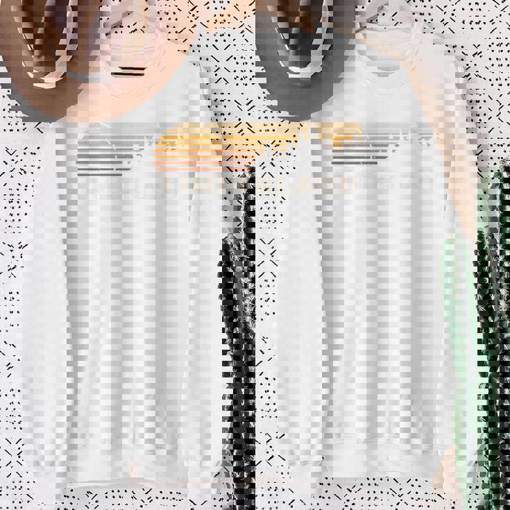 ティンバーランド Nc ビンテージ エバーグリーン サンセット 80年代レトロ 長袖tシャツ スウェットシャツ 年配の女性への贈り物