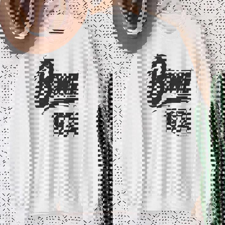 デヴィッド・ボウイ・ダイアモンド・ドッグス 1974 スウェットシャツ 年配の女性への贈り物