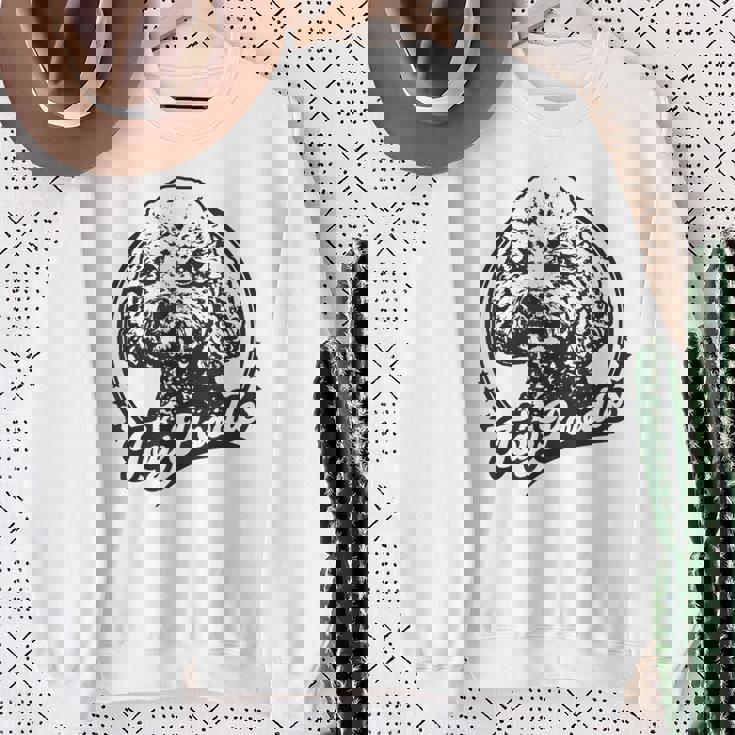 トイプードル Toy Poodle スウェットシャツ 年配の女性への贈り物