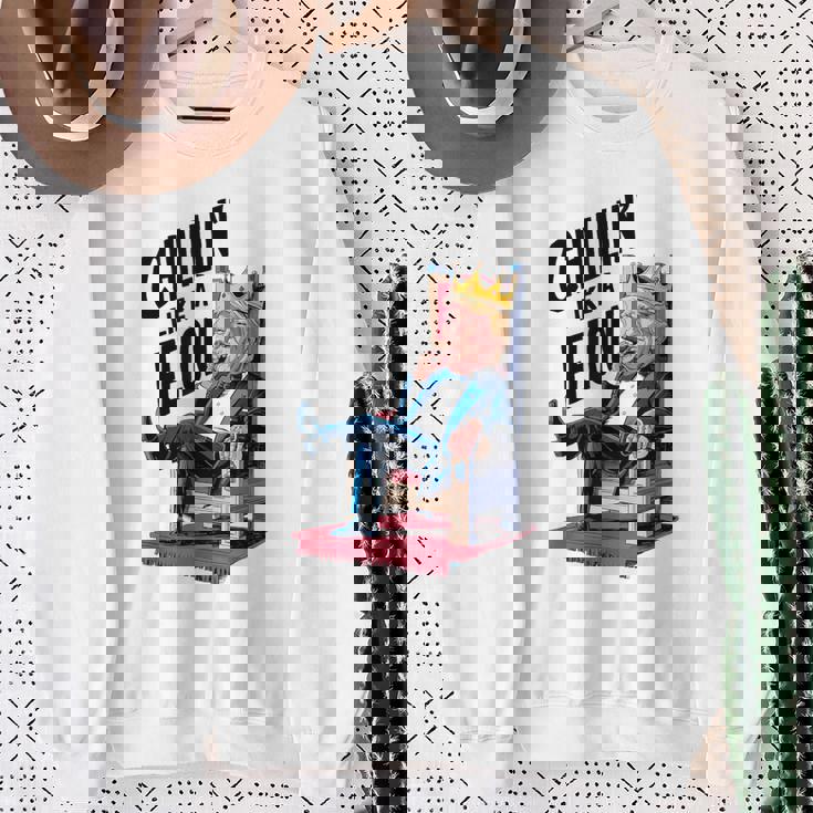 トランプ・サマー 2024 チリン・ライク・ア・フェロン・ファニー スウェットシャツ 年配の女性への贈り物