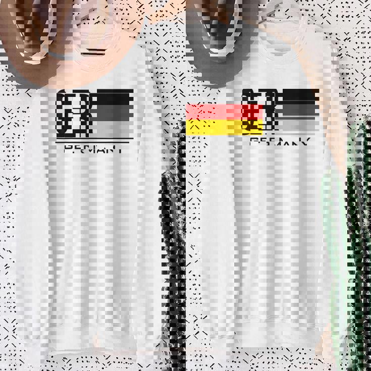 ドイツ 国旗 ドイツ カントリーコード Gerスポーツゲーム アスリート スウェットシャツ 年配の女性への贈り物