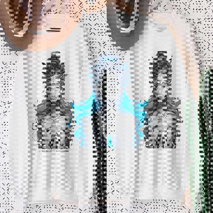 ドリームキャッチャー ブルース スウェットシャツ 年配の女性への贈り物