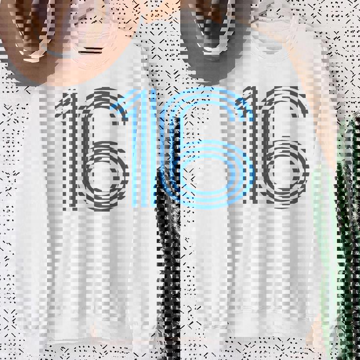 ナンバー16シャツ レトロユニフォーム ヨーロッパスタイル バックプリントジャージ スウェットシャツ 年配の女性への贈り物