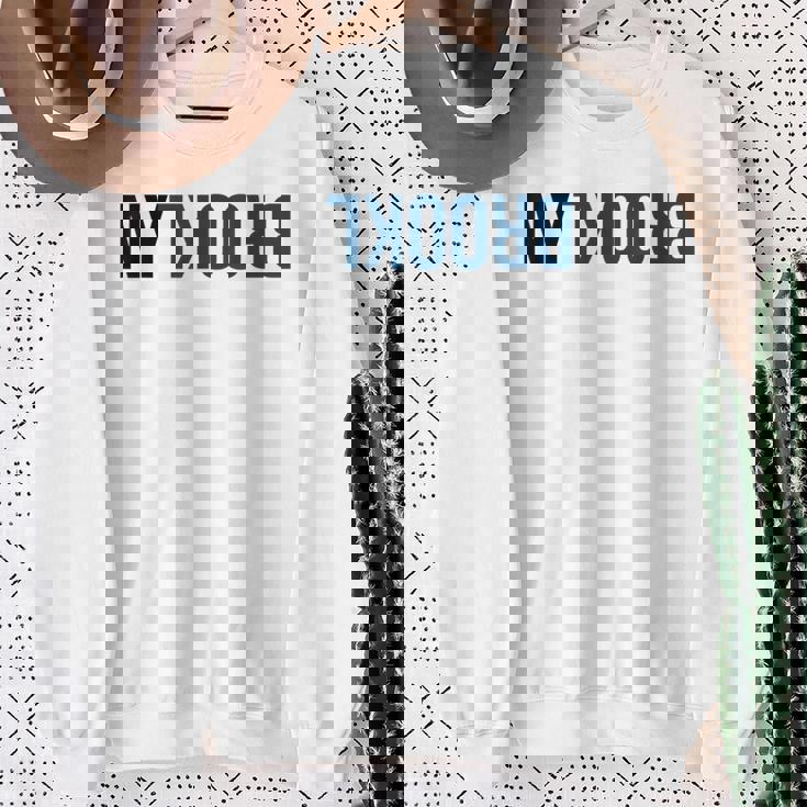 ニューヨークのファンのためのニューヨークブルックリンクリエイティブフリップデザイン スウェットシャツ 年配の女性への贈り物