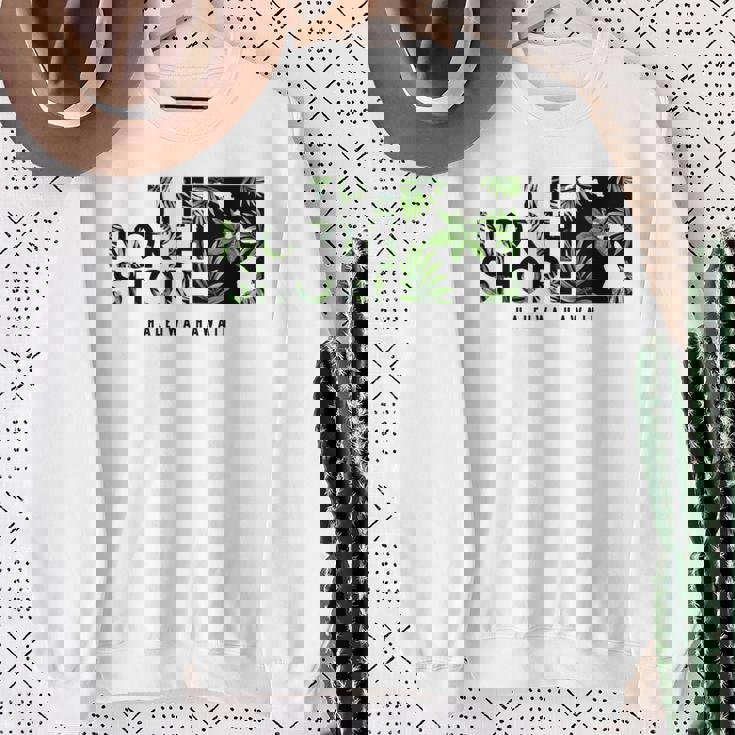 ノースショア ハワイ フローラル スウェットシャツ 年配の女性への贈り物