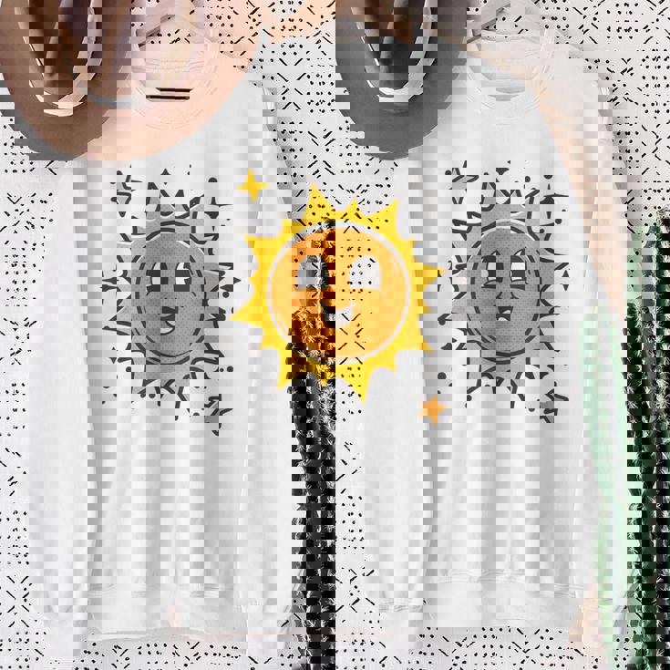 ハッピーサン スウェットシャツ 年配の女性への贈り物