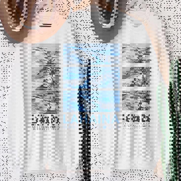 ハワイ ラハイナ マウイ ハワイアン スウェットシャツ 年配の女性への贈り物