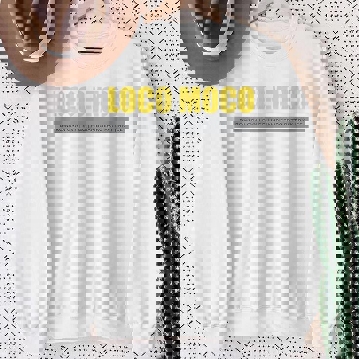 ハワイアン ロコ モコ ローカルブレックファースト スウェットシャツ 年配の女性への贈り物