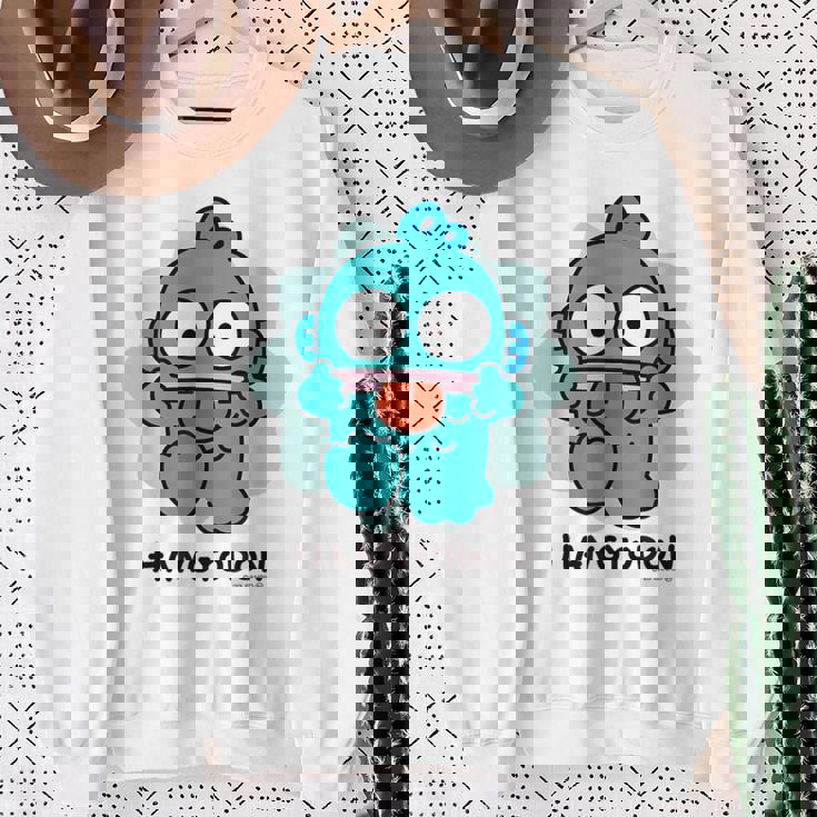 ハンギョドン へんがお ダークカラー スウェットシャツ 年配の女性への贈り物