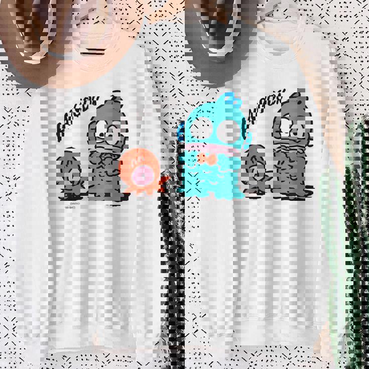 ハンギョドン 蝶ネクタイ ライトカラー スウェットシャツ 年配の女性への贈り物