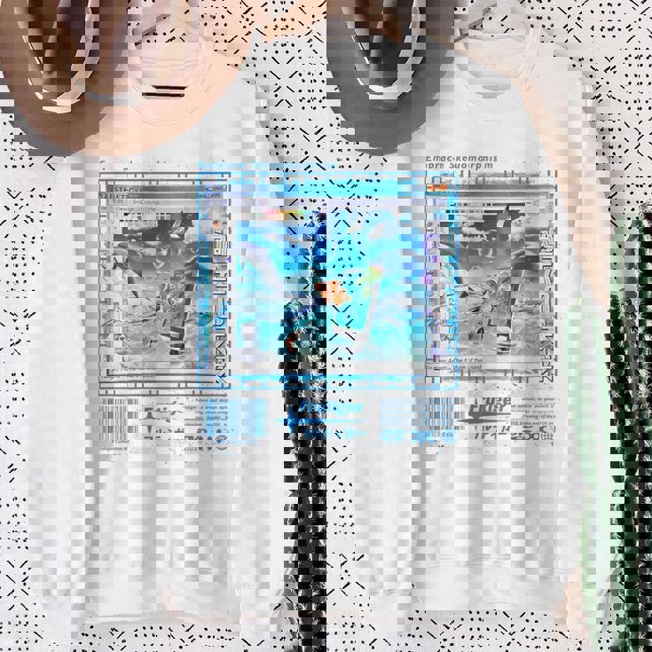 バックプリントフルティガーエアロファッションコレクション スウェットシャツ 年配の女性への贈り物