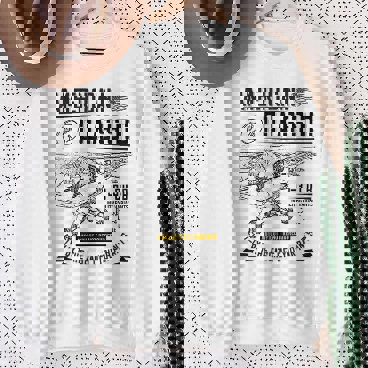 パイパーカブ 飛行機 アメリカンクラシック スウェットシャツ 年配の女性への贈り物