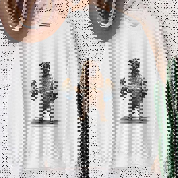 パグ の 筋トレ ついてこれないなら家に帰れ いぬ 犬 スウェットシャツ 年配の女性への贈り物