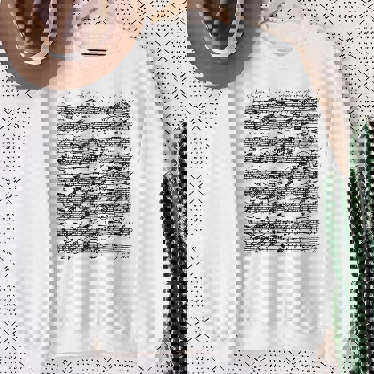 パルティータロ短調ソロヴァイオリンヨハン・セバスティアン・バッハ スウェットシャツ 年配の女性への贈り物