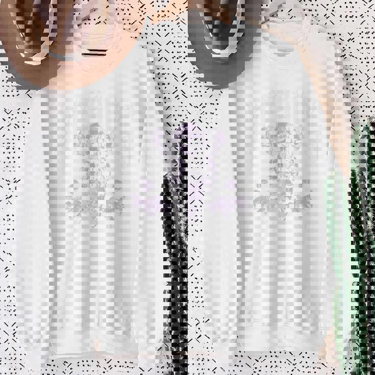 ヒップホップ アーバン ヴィンテージ エッジの効いた Y2k Hip Hop バックプリント ストリートウェア スカル 長袖tシャツ スウェットシャツ 年配の女性への贈り物