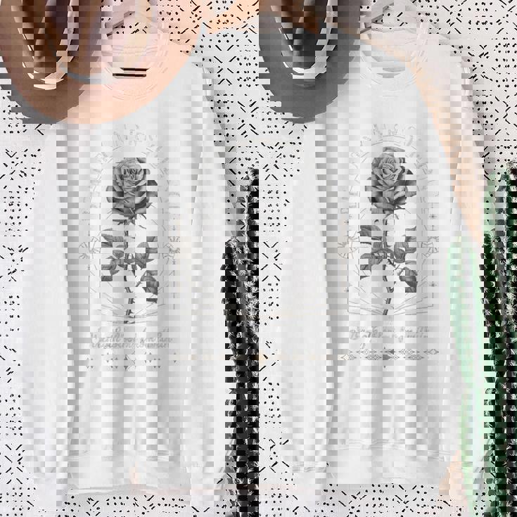 ヒップホップ アーバン ヴィンテージ ヒップスター Y2k Hip Hop バックプリント ストリートウェア ローズ スウェットシャツ 年配の女性への贈り物