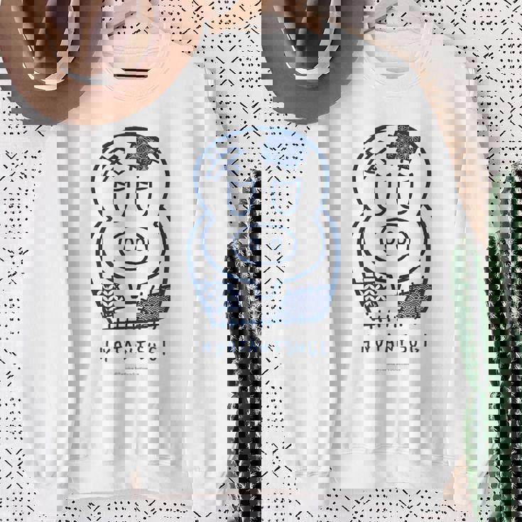 ヒョウタンツギ 和柄パッチ Ctezuka Productions スウェットシャツ 年配の女性への贈り物